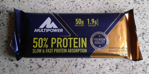 Multipower 50% Protein Bar XXL Review - Shop4 Martial Arts Blog