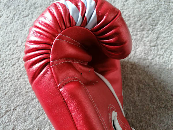 Twins Special Synthetic Leather Boxing Gloves Review - Metallic Red ...