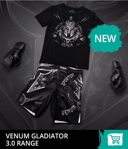 Venum Gladiator 3.0 Range Lands at Made 4 Fighters - Shop4 Martial Arts Blog
